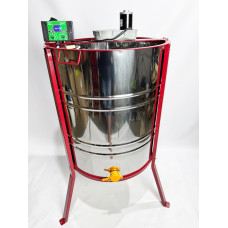 Медогонка 4-рамочная с электроприводом 12V и подставкой