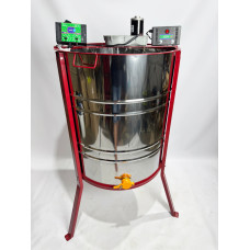 Медогонка 4-рамочная с электроприводом 12V+220V и подставкой